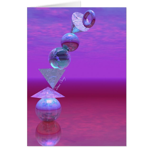 Équilibre fuchsia et violet d'équilibrage - (Devant)