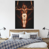 Équilibre implacable – Toile de puissance Iron Cro (Insitu(Chambre))
