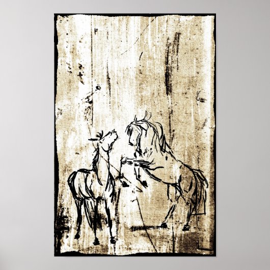 Equine Art Poster (Voorkant)