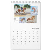 Equine Art S. Payne Calendrier d'une page (Mar 2027)