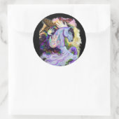 Equine Dreams Ronde Sticker (Tas)