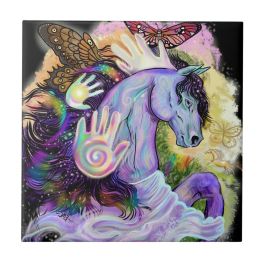 Equine Dreams Tegeltje (Voorkant)