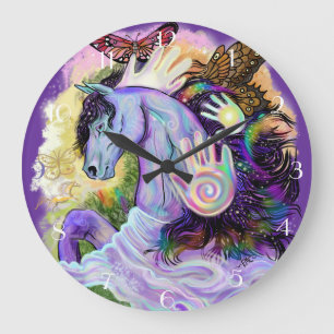 Equine Dreams~wall Horloge