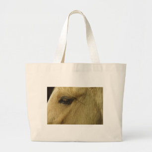 Equine Eye Grote Tote Bag