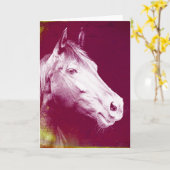 Equine Kaart (Gele Bloem)