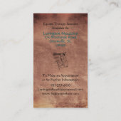 Equine Therapy Horse Ranch Logo Carte de visite (Dos)