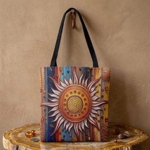 Equinox Mandala Zon Tote Draagtas
