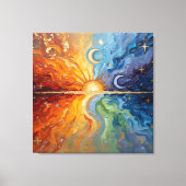 Equinox Morphology Canvas Afdruk (Voorkant)