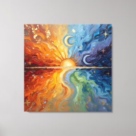 Equinox Morphology Canvas Afdruk