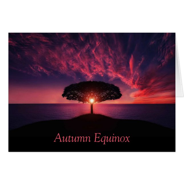 Équinoxe d'automne (Devant horizontal)
