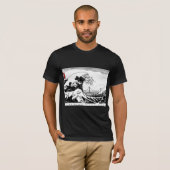 Équipage BHS - T-shirt Vague - Hommes/Unisex (Devant entier)