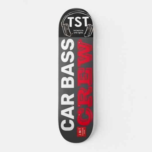 ÉQUIPAGE CAR BASS CREW Skateboard (Recto)
