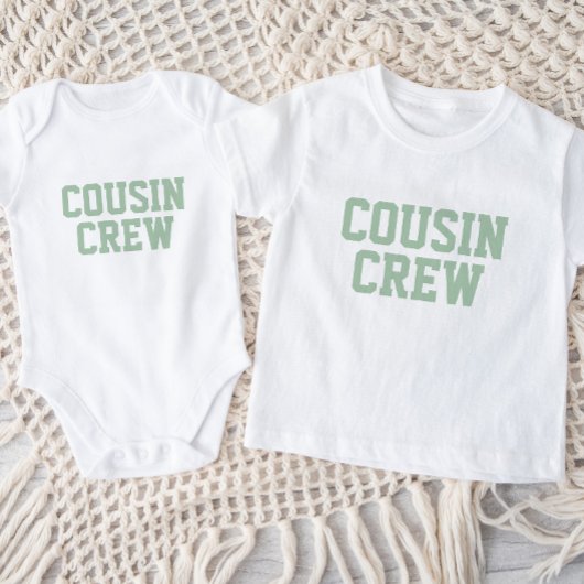 Équipage Cousin | T-shirt bébé enfant Sage