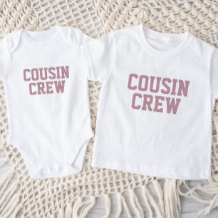 Équipage Cousin   T-shirt bébé pour enfants mauve