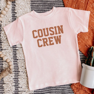 Équipage Cousin | T-shirt enfant rouille
