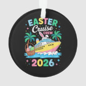 Équipage de croisière de Pâques 2026 Vacances fami (dos)