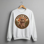 Équipage de maman caniche sweatshirt à capuche pou