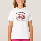 Équipage effrayant T-shirts assortis pour Hallowee (Devant)