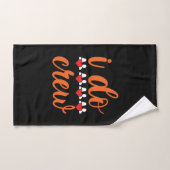 Équipage mariage I Do (Serviette à main)