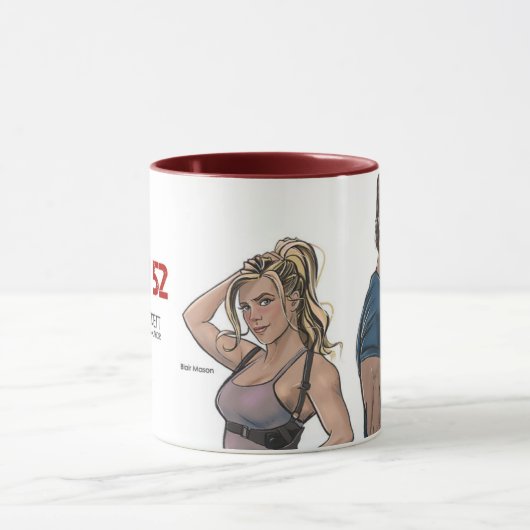 Équipe 52 Mug - Blair et Luke (Centre)