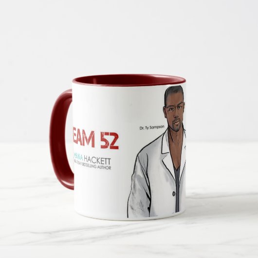 Équipe 52 Mug - Ty and River (Devant gauche)