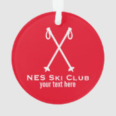 Équipe alpine nordique de ski de Polonais de ski (dos)