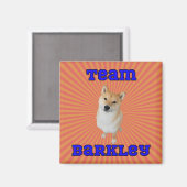 Équipe Barkley - Aimant Carré de 2 pouces (Recto/Verso)