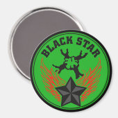 Équipe Blackstar Skydiving Magnet (Recto/Verso)
