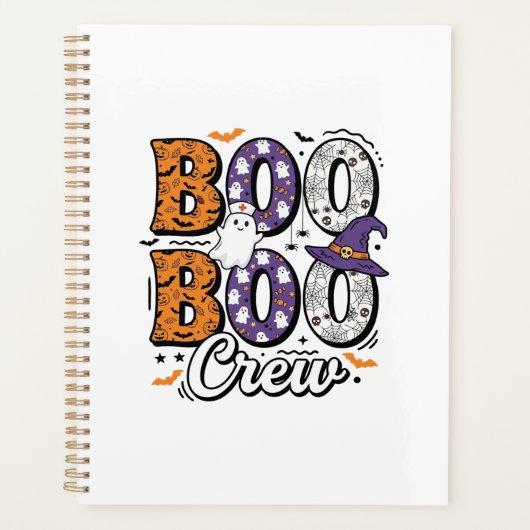 Équipe Boo infirmière conception de chemise vintag (Devant)