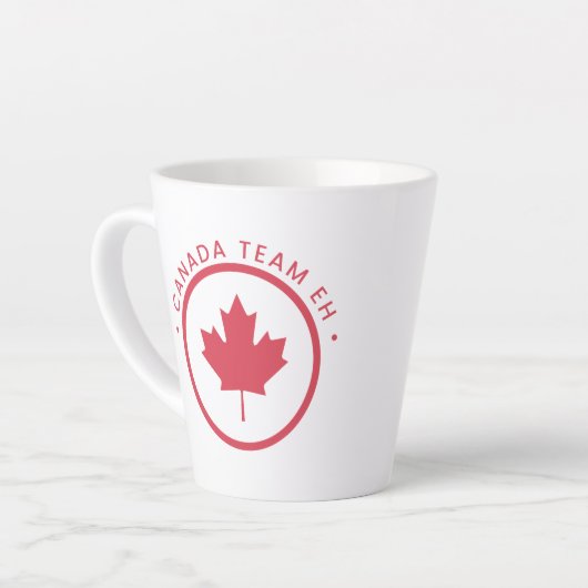 Équipe Canada Eh Café Mug (Angle gauche)