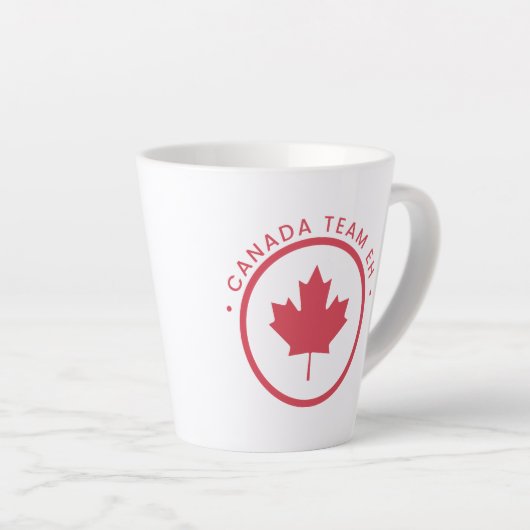Équipe Canada Eh Café Mug (Angle droit)