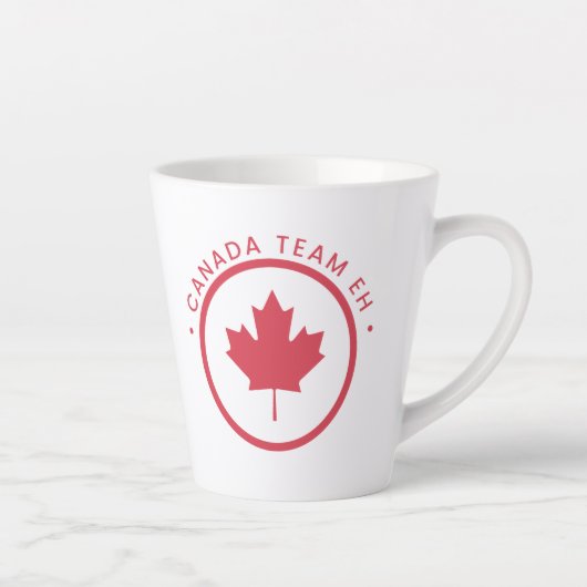 Équipe Canada Eh Café Mug (Droite)