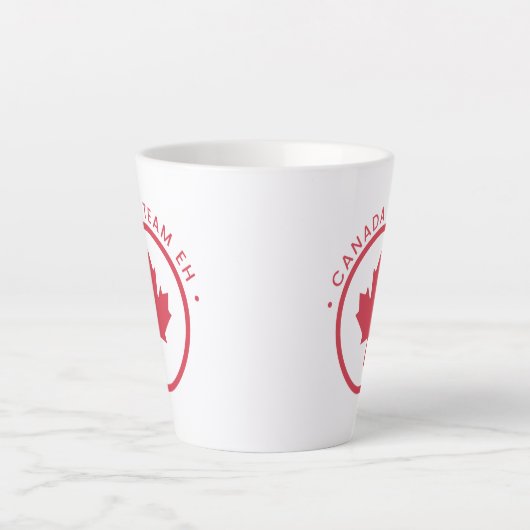 Équipe Canada Eh Café Mug (Devant)