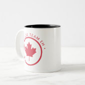 Équipe Canada Eh Café Mug (Devant gauche)