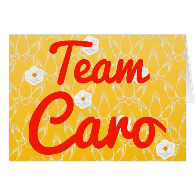 Équipe Caro (Devant horizontal)