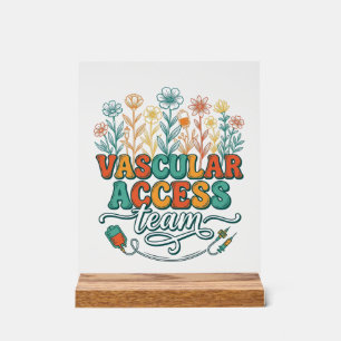 Équipe d'accès vasculaire Floral Medical Conceptio