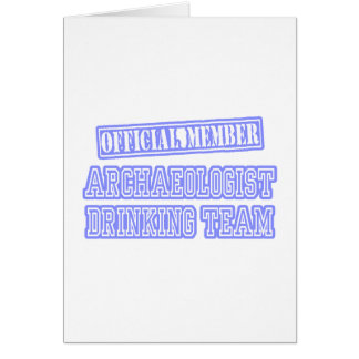 Équipe d'archéologue