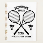 Équipe de badminton (Devant)