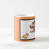 Équipe de bande dessinée parquant la tasse de (Centre)