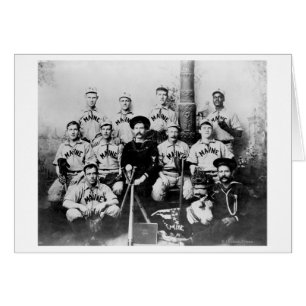 Équipe de baseball d'USS Maine à La Havane Cuba