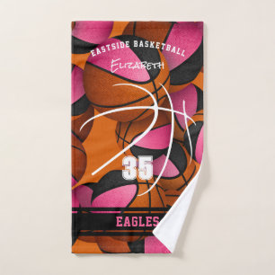 équipe de basket-ball rose noir couleurs nom de l'