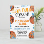 ÉQUIPE DE BASKETBALL FIN DE SAISON INVITATION PART (Debout devant)