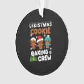 Équipe de boulangerie de Noël | cadeau de noël (devant)