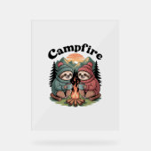 Équipe de camping Sloth Feu de camp officiel (Recto)