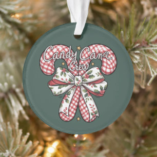 Équipe de Canne en Bonbons Noël Préparé Fêtes