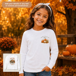 Équipe de champ de citrouilles tenue de famille as