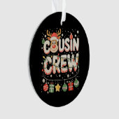 Équipe de cousins de Noël Renne Correspondant à la (devant)