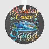Équipe de croisière d'anniversaire 2026 (dos)