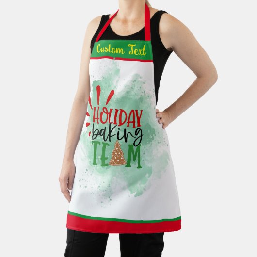 Équipe de cuisson des biscuits Tabliers de l'équip (Insitu)