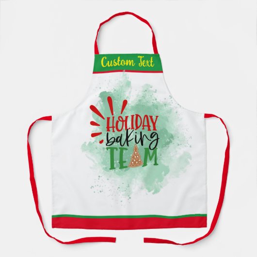 Équipe de cuisson des biscuits Tabliers de l'équip (Recto)